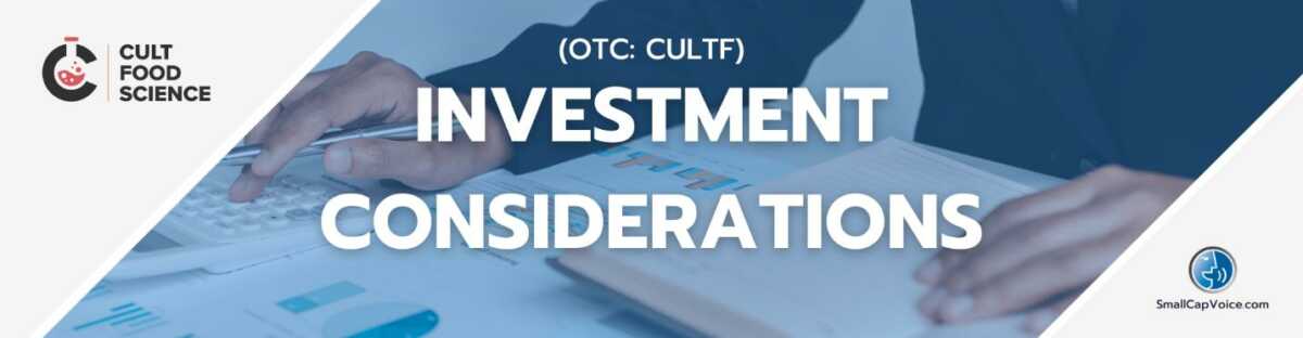 CULTF investment considerations