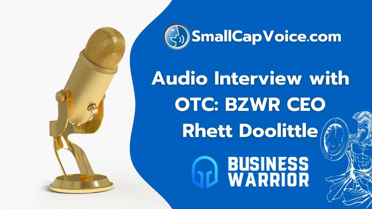 Business Warrior Corporation audio interview - smallcapvoice