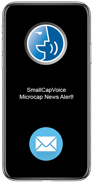 Get the SmallCapVoice Microcap News Alert​
